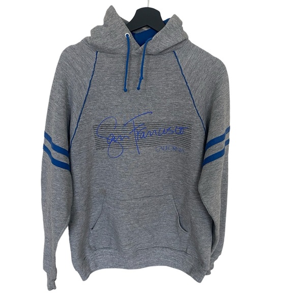 Vintage 1980’s San Francisco Hoodie Size XL - Picture 1 of 5